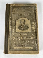 The History of the Church of God 1886 Bible History Hardcover Book Spalding