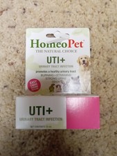 HomeoPet Uti Urinary Track Infection 15 mL Natural Pet Relief New