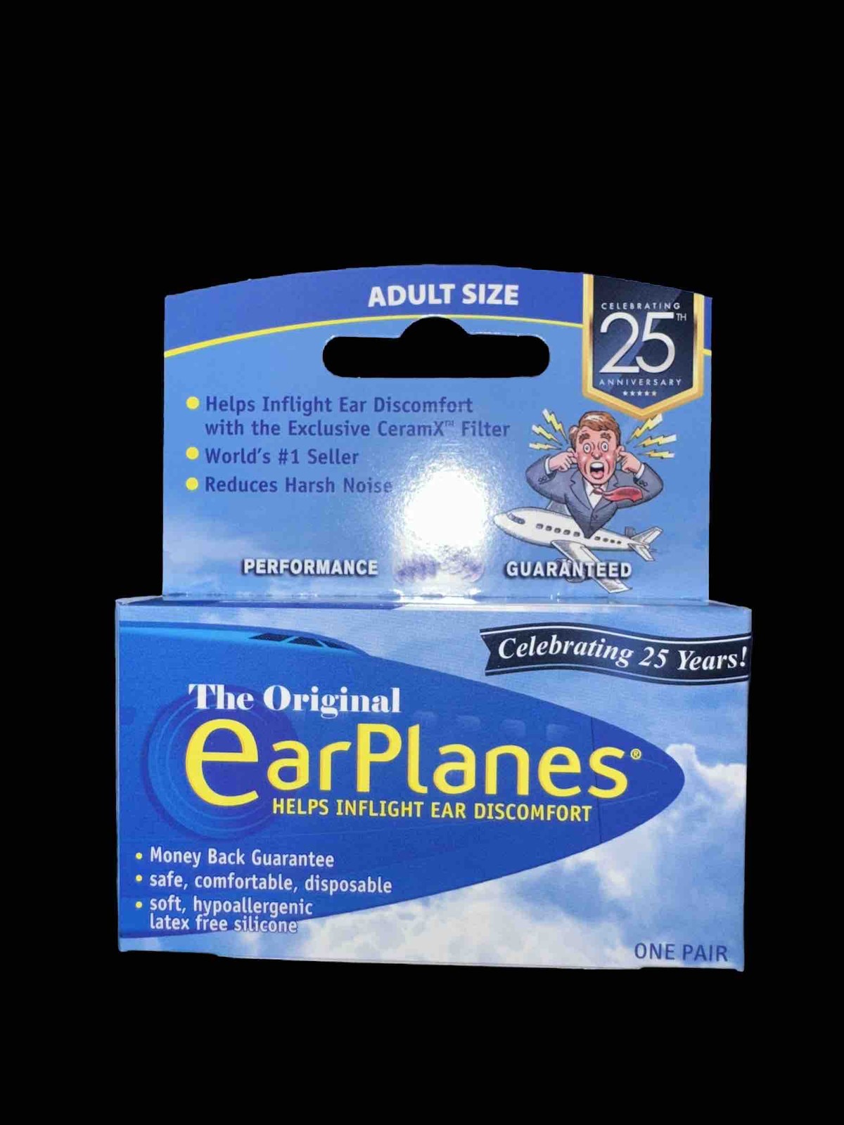 Original Adult EarPlanes by Cirrus Healthcare Earplugs Airplane Travel Ear. Fast